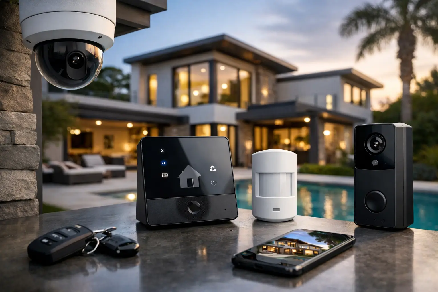 Best Vacant Home Security Upgrades for Luxury Homes