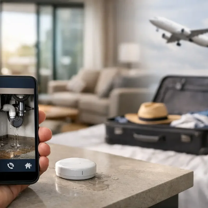 Leak Detection While Away From Home: A Plan