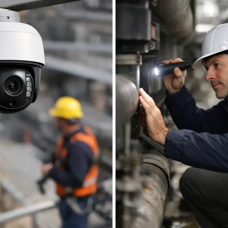 Remote Cameras Versus Physical Inspections