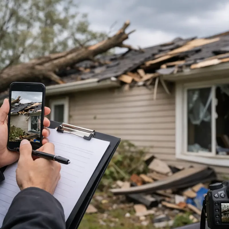 How to Document Storm Damage at Your Home