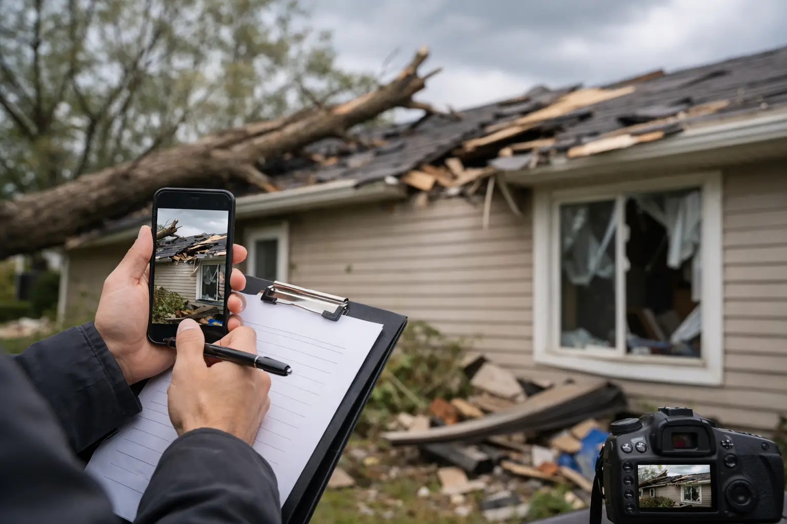 How to Document Storm Damage at Your Home