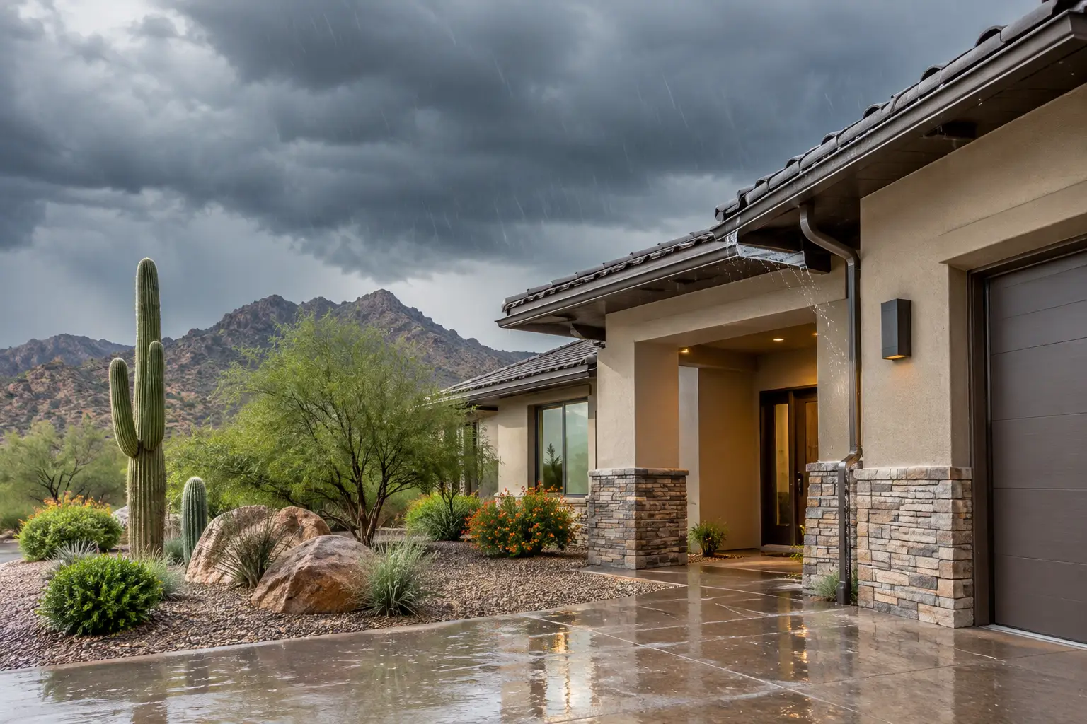 How to Prepare Scottsdale Homes for Monsoon
